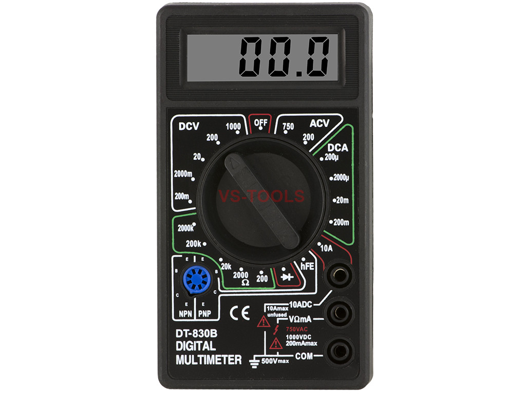 Digital LCD Display AC/DC Tester Voltmeter Ammeter Ohm Diod